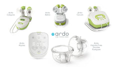 Set 2 cupe hands-free pentru colectarea laptelui matern