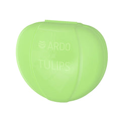 Set 2 protecții din silicon pentru mameloane + cutie depozitare Ardo Tulips